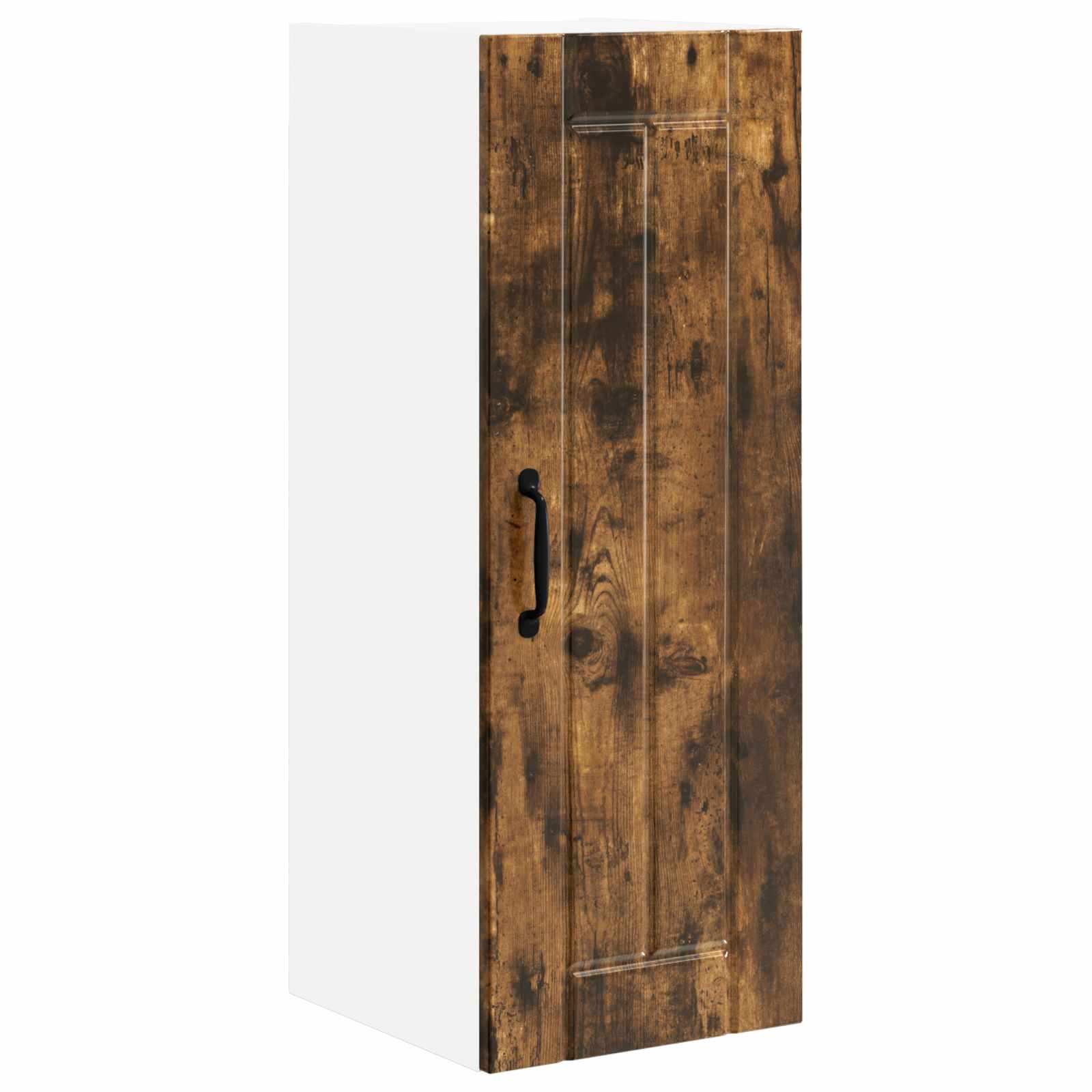 Wandschrank LUCCA 2 pcs Geräucherte Eiche 30 x 31 x 80 cm