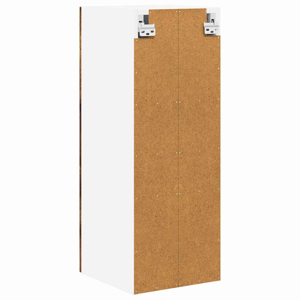 Wandschrank LUCCA 2 pcs Geräucherte Eiche 30 x 31 x 80 cm