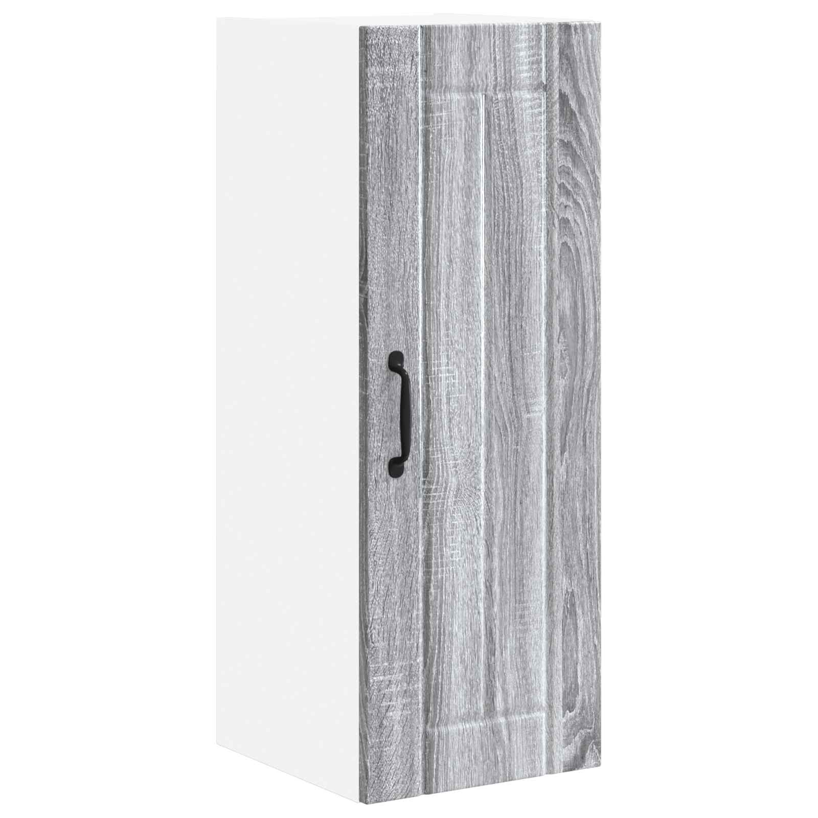 Wandschrank LUCCA Graues Sonoma 30 x 31 x 80 cm Holzwerkstoff
