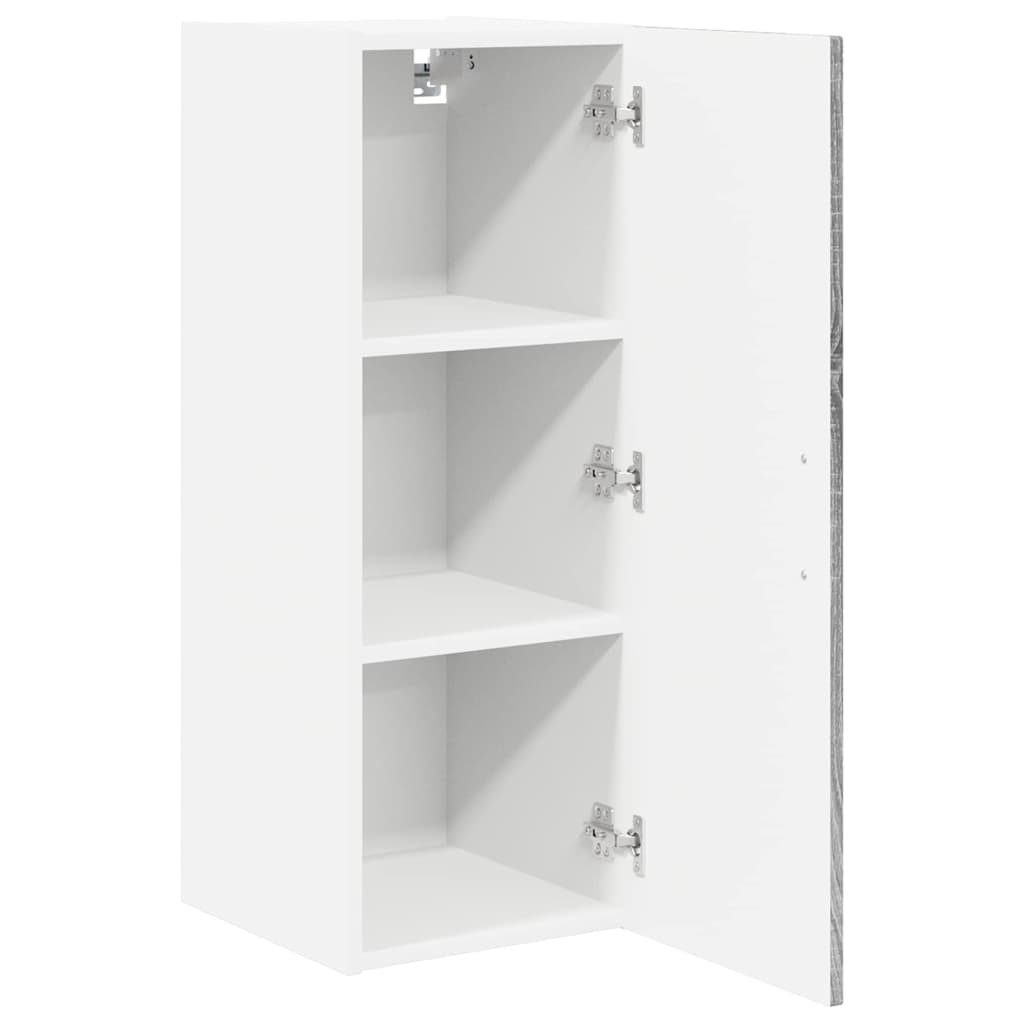 Wandschrank LUCCA Graues Sonoma 30 x 31 x 80 cm Holzwerkstoff