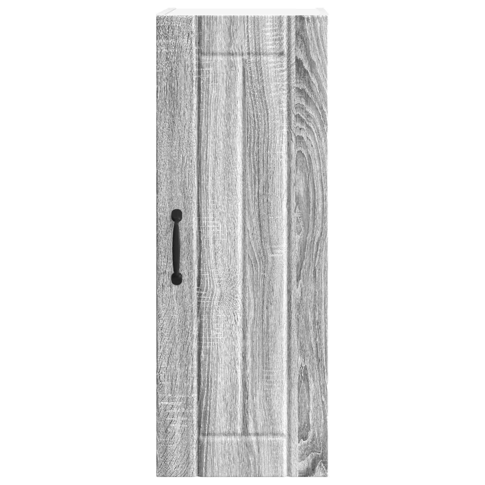 Wandschrank LUCCA Graues Sonoma 30 x 31 x 80 cm Holzwerkstoff