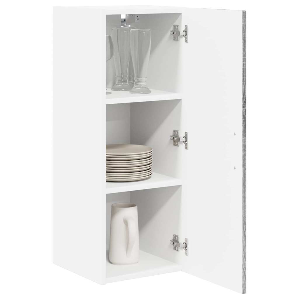 Wandschrank LUCCA Graues Sonoma 30 x 31 x 80 cm Holzwerkstoff