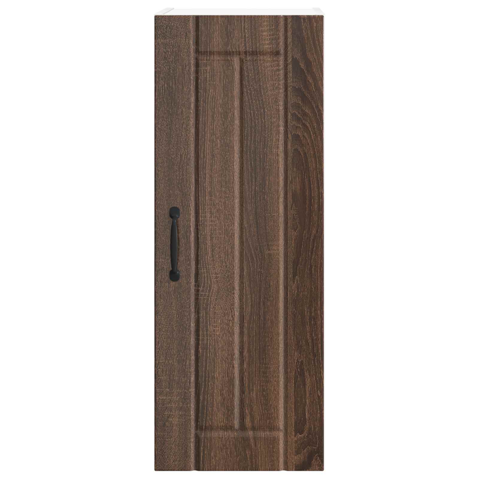 Wandschrank LUCCA Brauneiche 30 x 31 x 80 cm Holzwerkstoff