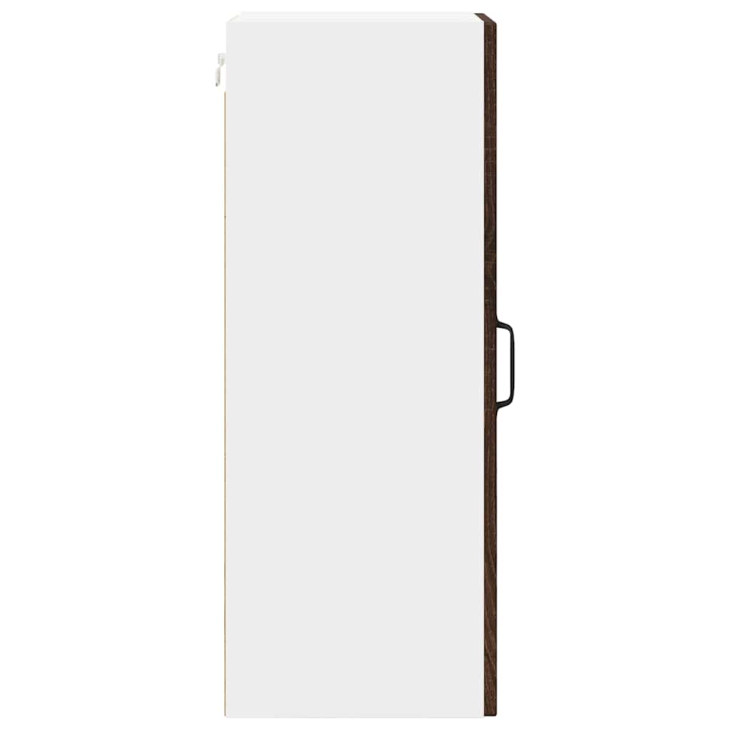 Wandschrank LUCCA Brauneiche 30 x 31 x 80 cm Holzwerkstoff