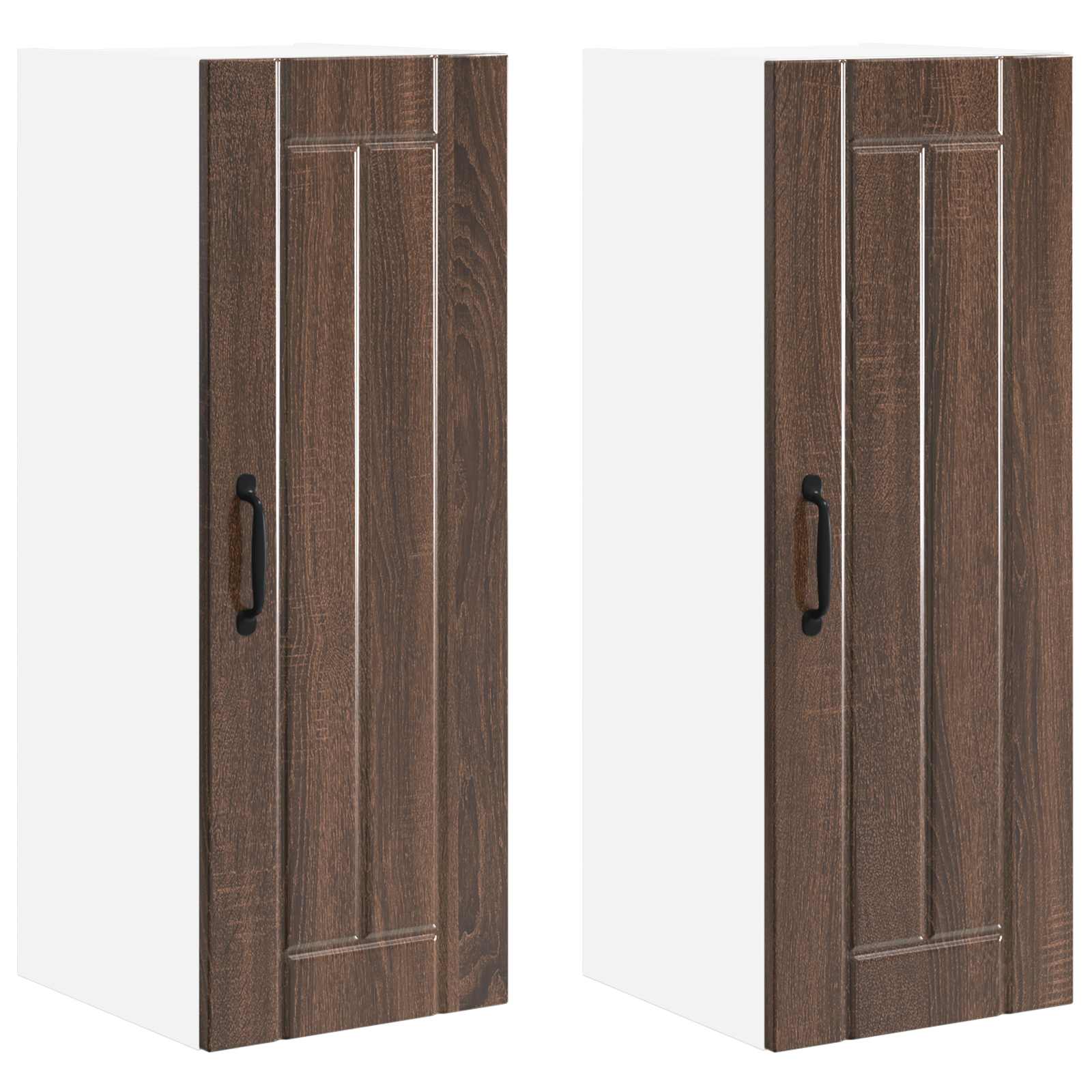 Wandschrank LUCCA 2 pcs Brauneiche 30 x 31 x 80 cm