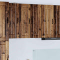 Wandschrank LUCCA 2 pcs Altholz 30 x 31 x 80 cm Holzwerkstoff