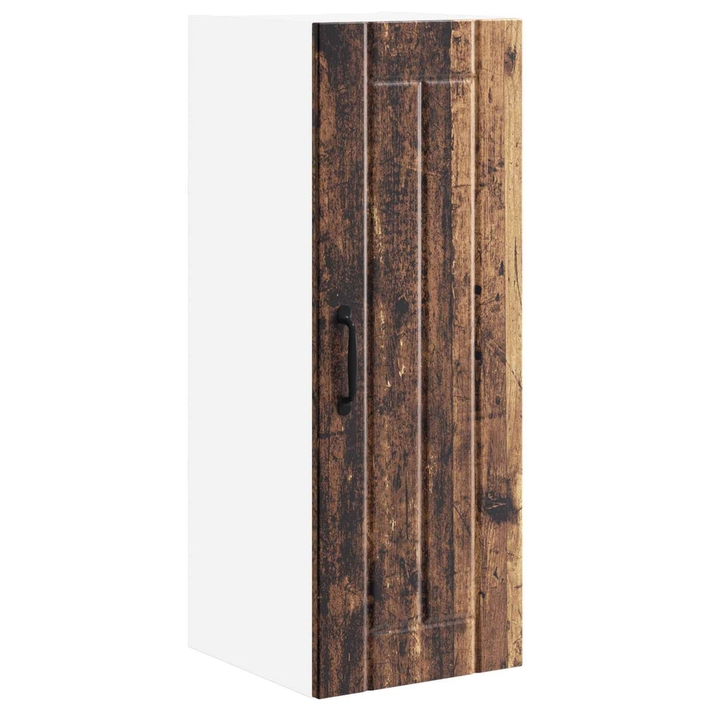 Wandschrank LUCCA 2 pcs Altholz 30 x 31 x 80 cm Holzwerkstoff