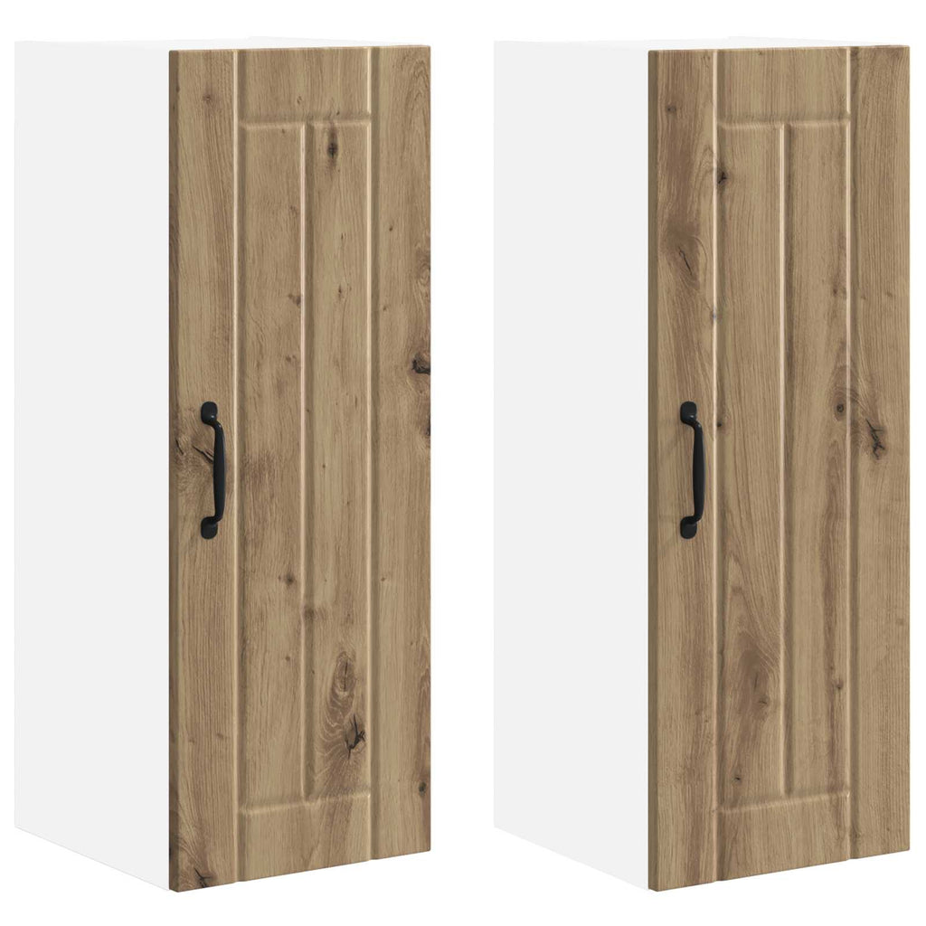 Wandschrank LUCCA 2 pcs Artisan-Eiche 30 x 31 x 80 cm