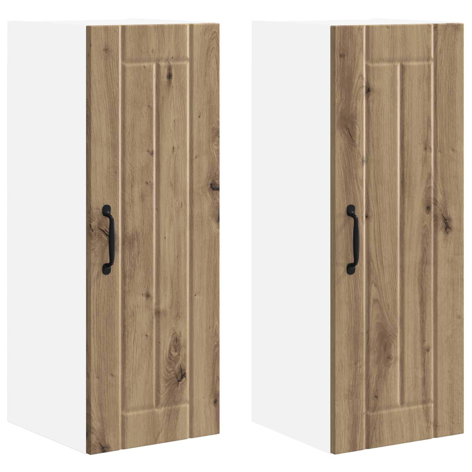 Wandschrank LUCCA 2 pcs Artisan-Eiche 30 x 31 x 80 cm