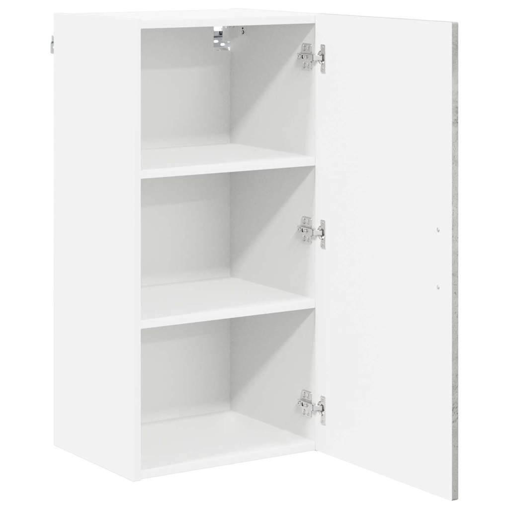Wandschrank LUCCA Betongrau 40 x 31 x 80 cm Holzwerkstoff