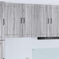 Wandschrank LUCCA Graues Sonoma 40 x 31 x 80 cm Holzwerkstoff