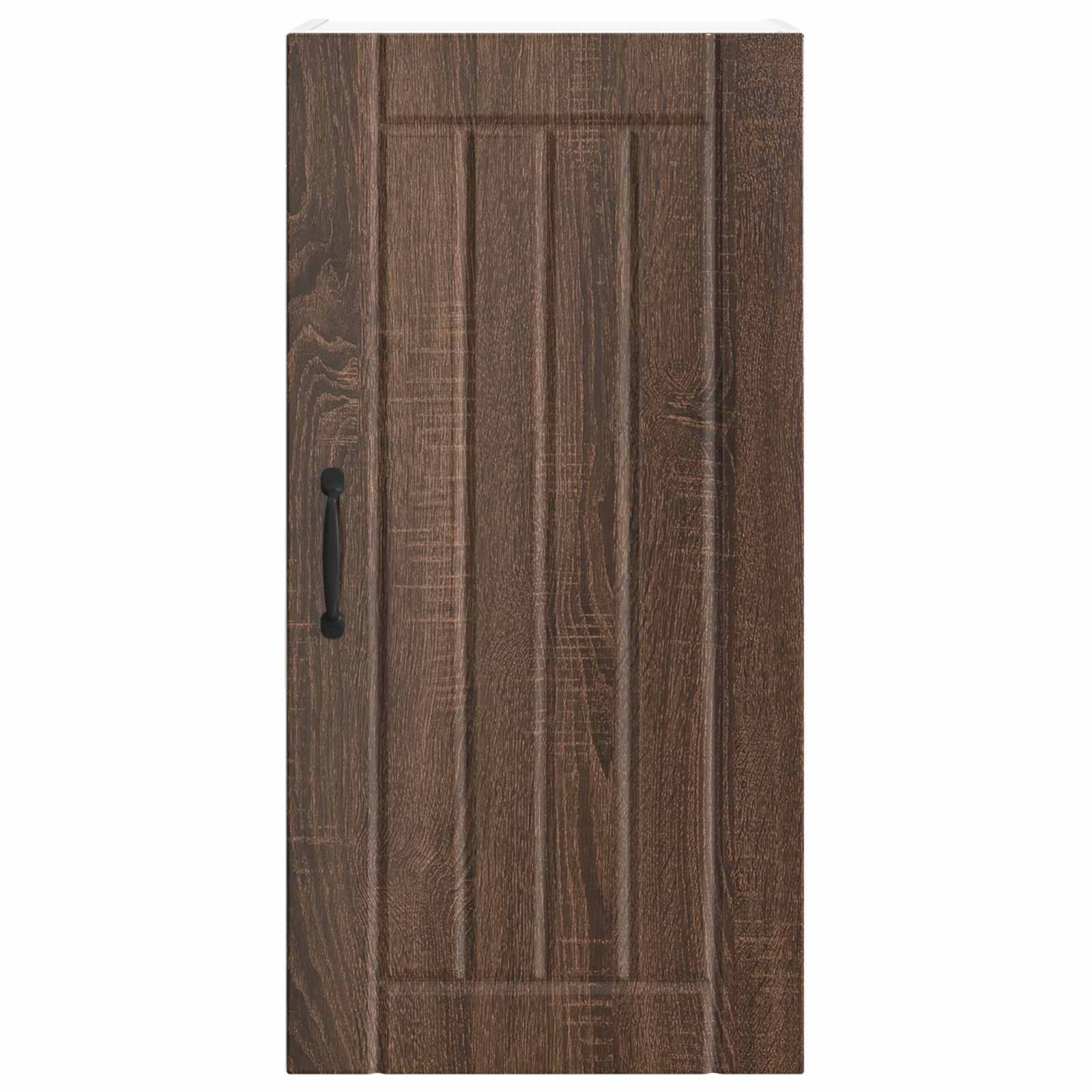 Wandschrank LUCCA Brauneiche 40 x 31 x 80 cm Holzwerkstoff