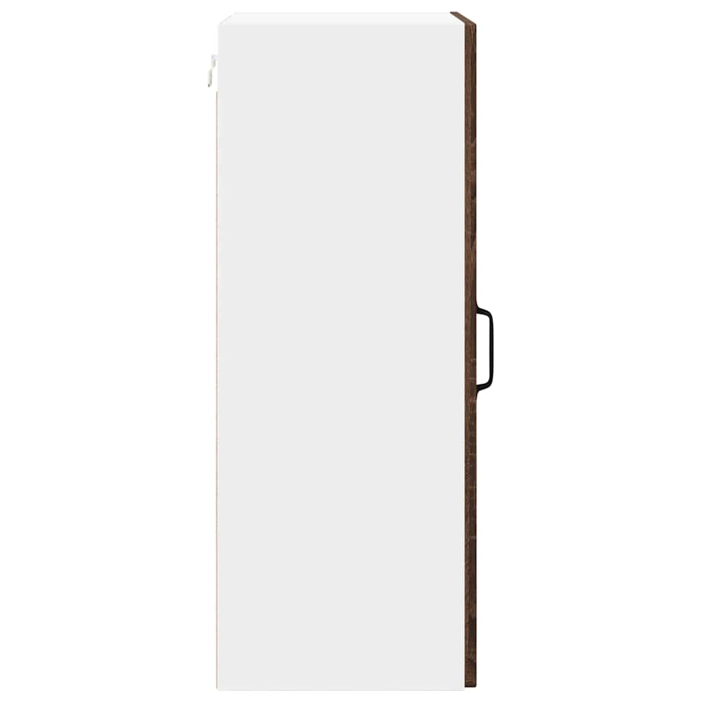 Wandschrank LUCCA Brauneiche 40 x 31 x 80 cm Holzwerkstoff