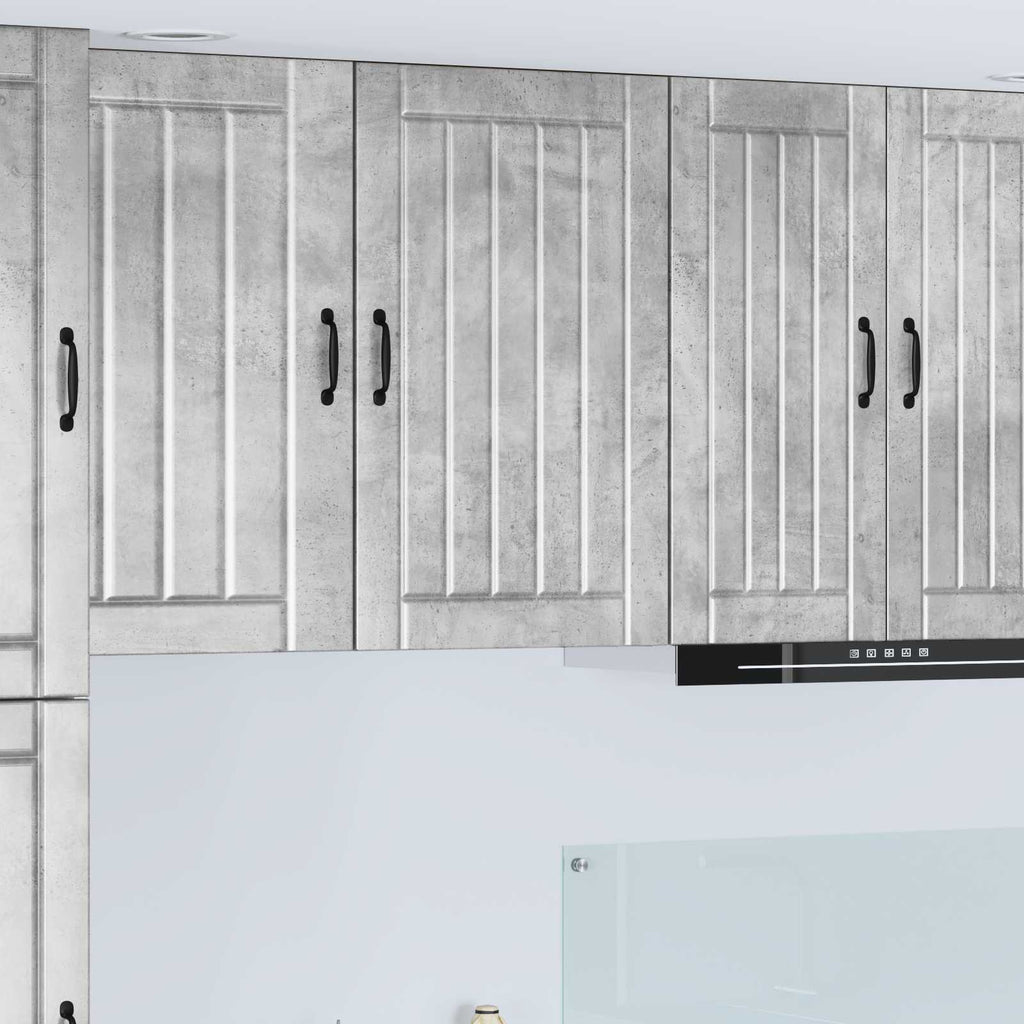 Wandschrank LUCCA Betongrau 50 x 31 x 80 cm Holzwerkstoff