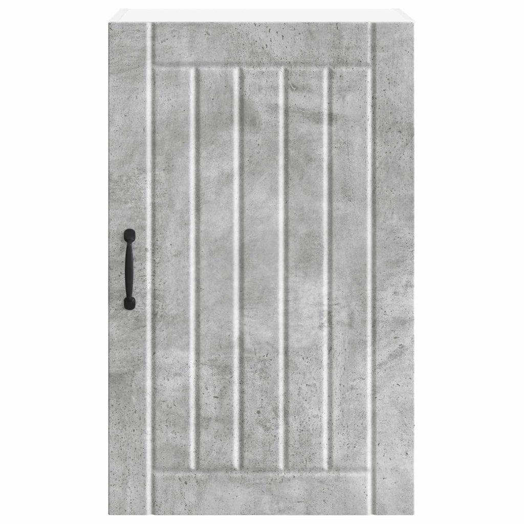 Wandschrank LUCCA Betongrau 50 x 31 x 80 cm Holzwerkstoff