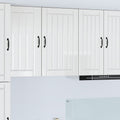 Wandschrank LUCCA Hochglanz Weiß 50 x 31 x 80 cm Holzwerkstoff