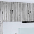 Wandschrank LUCCA Graues Sonoma 50 x 31 x 80 cm Holzwerkstoff