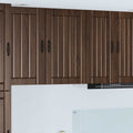 Wandschrank LUCCA Brauneiche 50 x 31 x 80 cm Holzwerkstoff