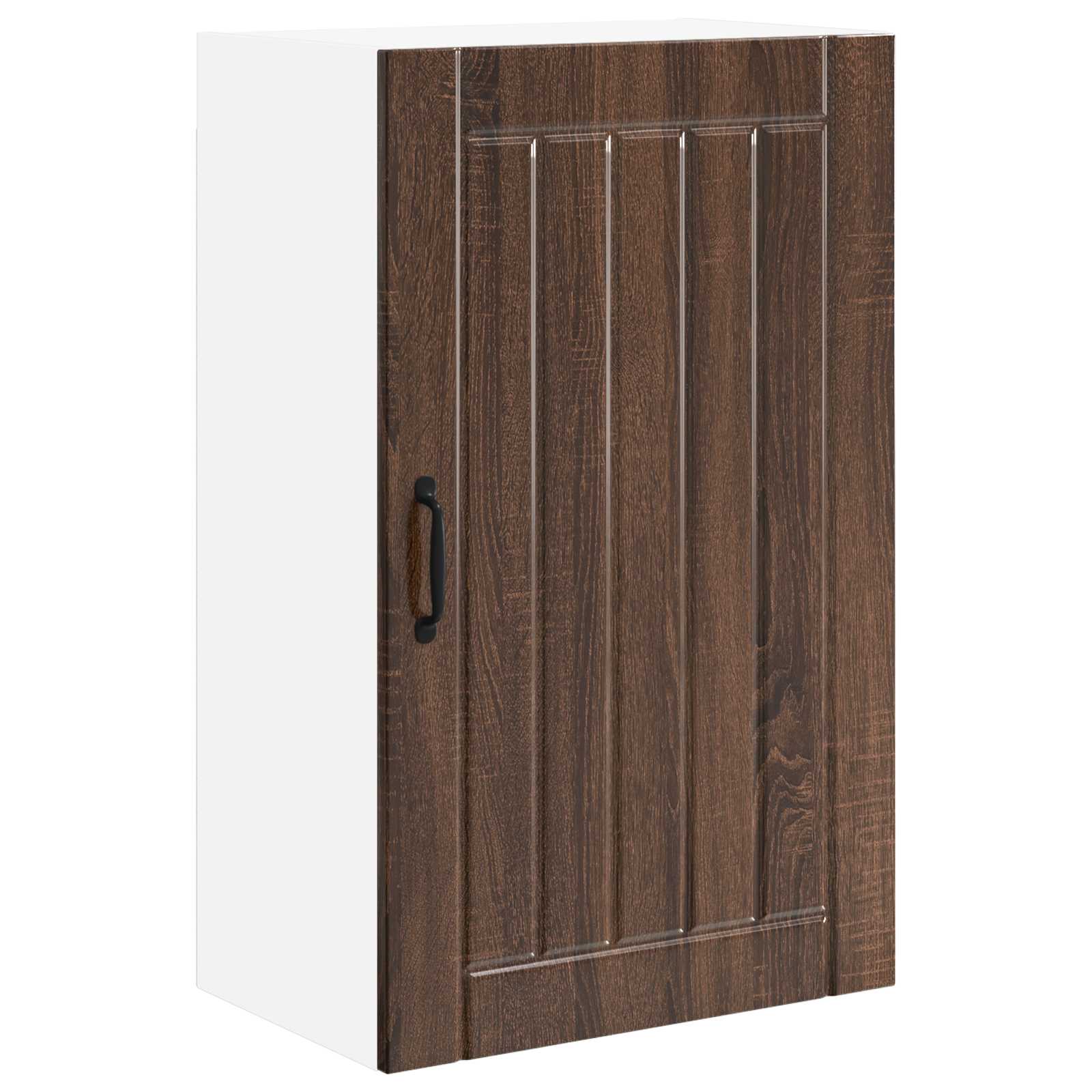 Wandschrank LUCCA Brauneiche 50 x 31 x 80 cm Holzwerkstoff