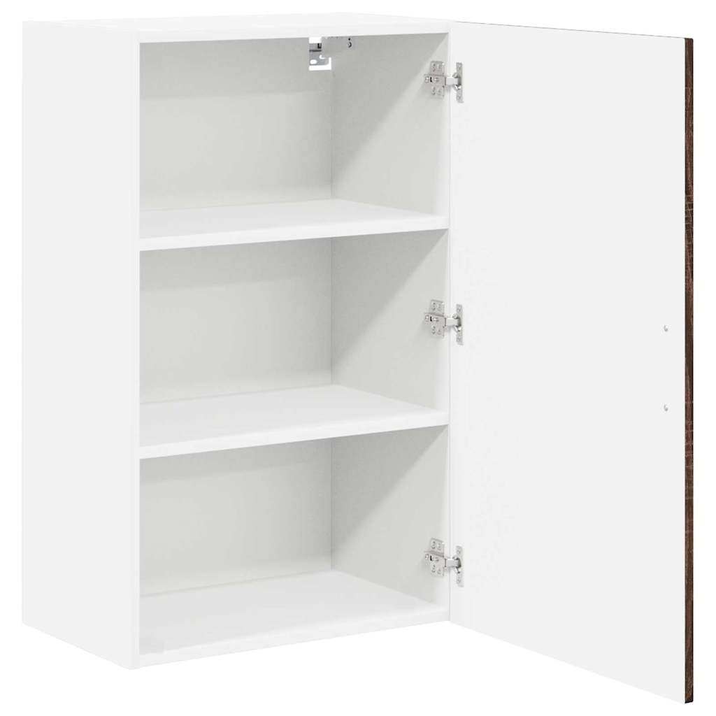 Wandschrank LUCCA Brauneiche 50 x 31 x 80 cm Holzwerkstoff
