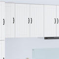 Wandschrank LUCCA Weiß 80 x 31 x 80 cm Holzwerkstoff