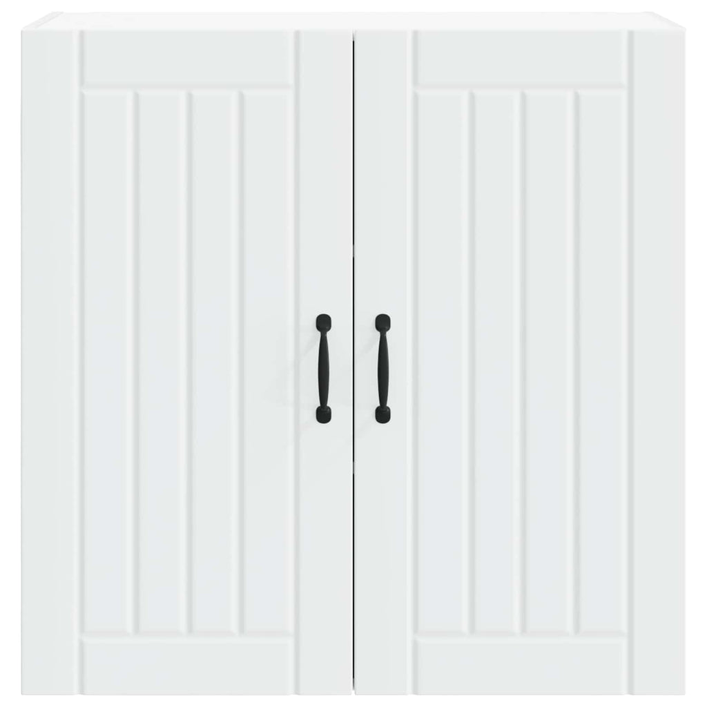 Wandschrank LUCCA Weiß 80 x 31 x 80 cm Holzwerkstoff