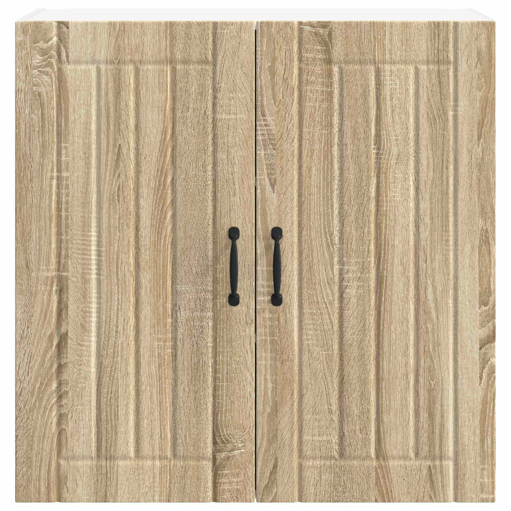 Wandschrank LUCCA Sonoma-Eiche 80 x 31 x 80 cm Holzwerkstoff