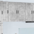 Wandschrank LUCCA Betongrau 80 x 31 x 80 cm Holzwerkstoff