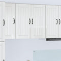 Wandschrank LUCCA Hochglanz Weiß 80 x 31 x 80 cm Holzwerkstoff