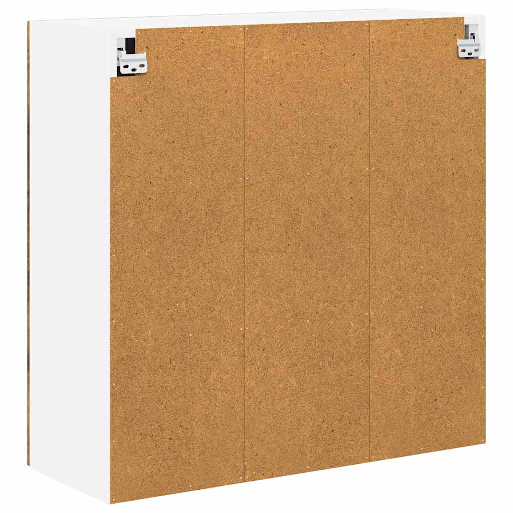 Wandschrank LUCCA Geräucherte Eiche 80 x 31 x 80 cm