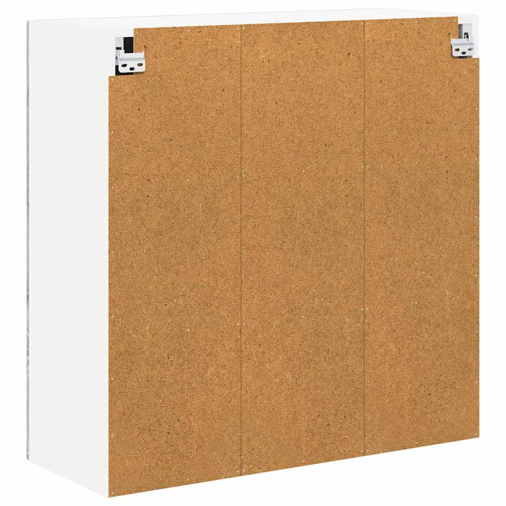 Wandschrank LUCCA Graues Sonoma 80 x 31 x 80 cm Holzwerkstoff