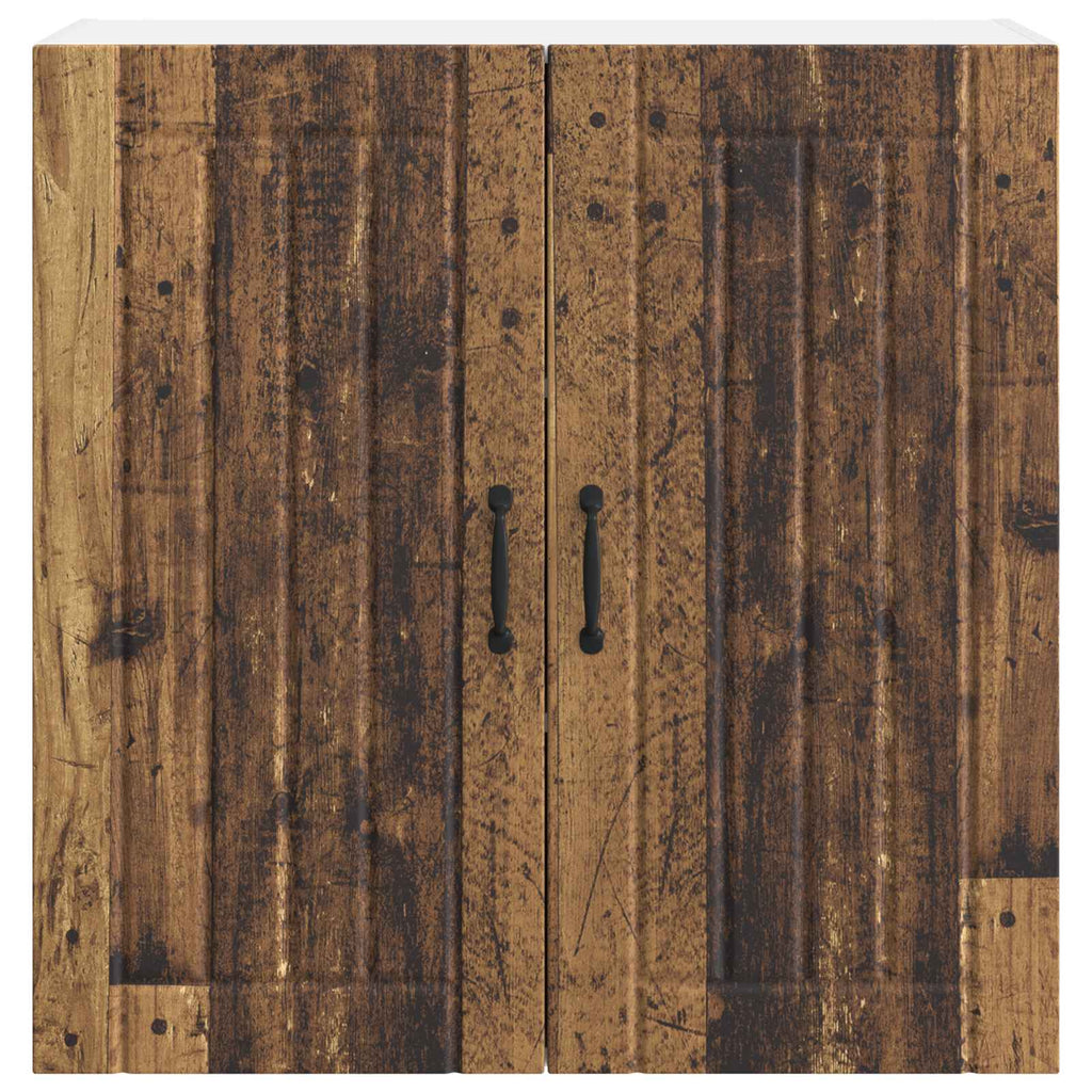 Wandschrank LUCCA Altholz 80 x 31 x 80 cm Holzwerkstoff