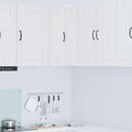Wand-Eckschrank LUCCA Weiß 57 x 57 x 80 cm Holzwerkstoff