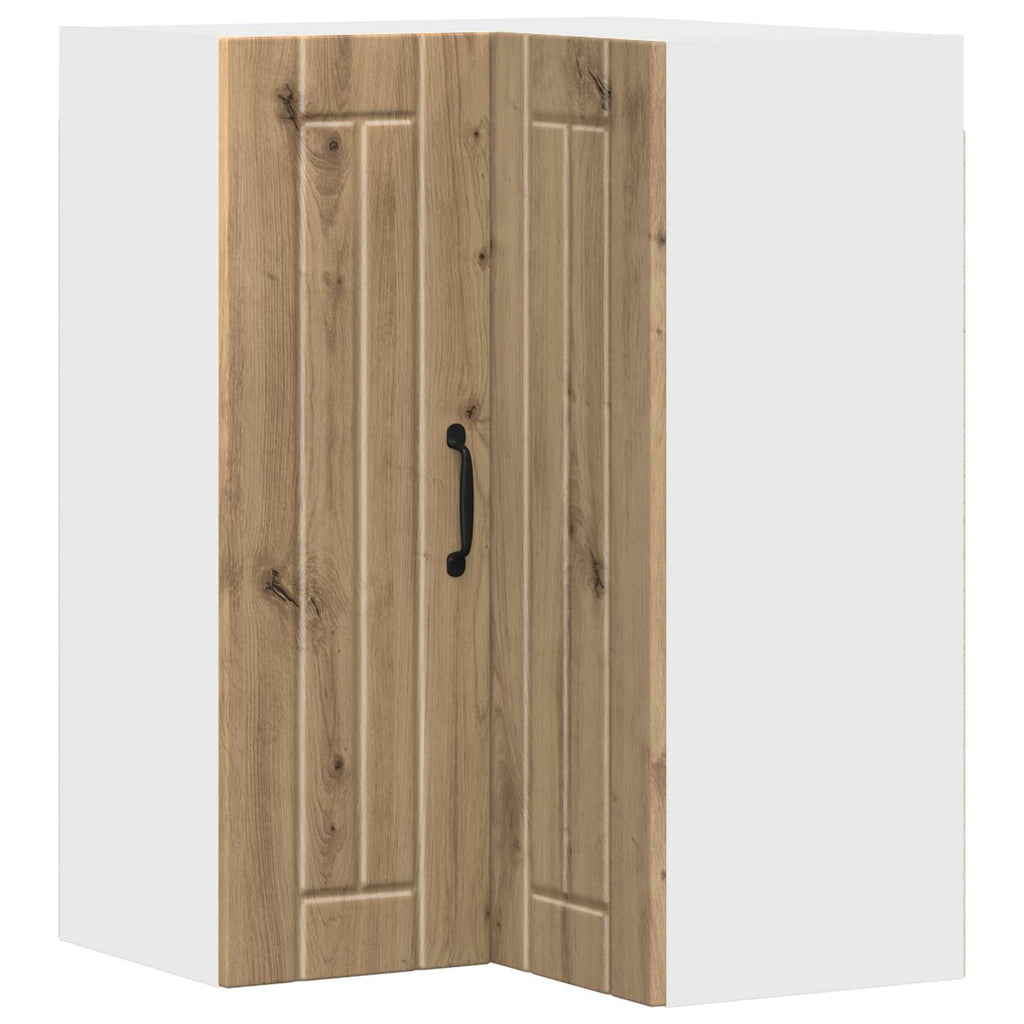 Wand-Eckschrank LUCCA Artisan-Eiche 57 x 57 x 80 cm