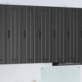 Wandschrank LUCCA Schwarz 30 x 31 x 100 cm Holzwerkstoff