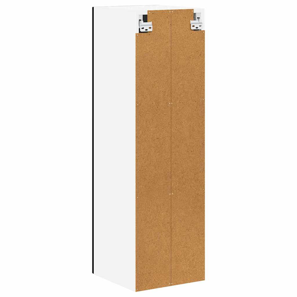 Wandschrank LUCCA Schwarz 30 x 31 x 100 cm Holzwerkstoff