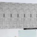 Wandschrank LUCCA Betongrau 30 x 31 x 100 cm Holzwerkstoff