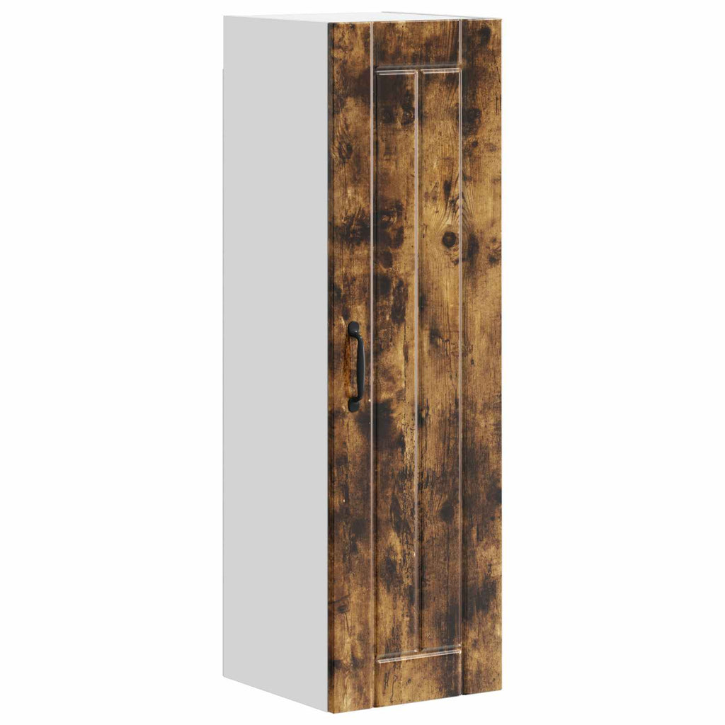 Wandschrank LUCCA Geräucherte Eiche 30 x 31 x 100 cm