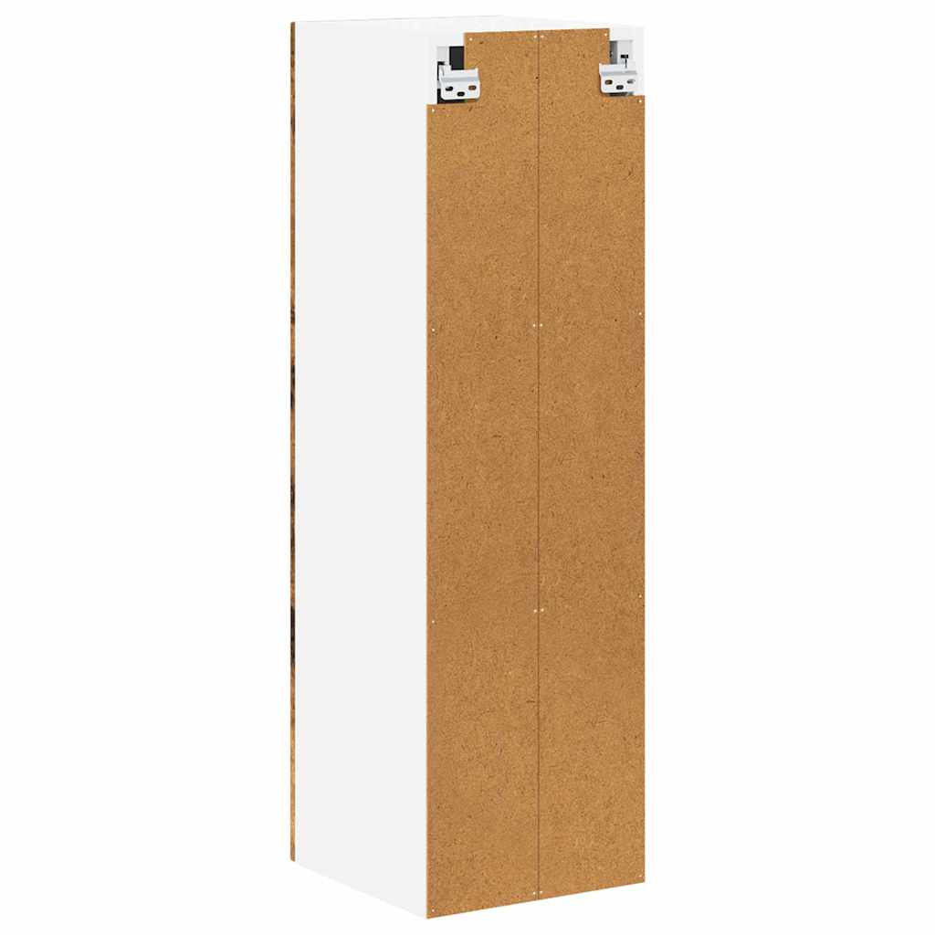 Wandschrank LUCCA Geräucherte Eiche 30 x 31 x 100 cm