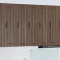 Wandschrank LUCCA Brauneiche 30 x 31 x 100 cm Holzwerkstoff