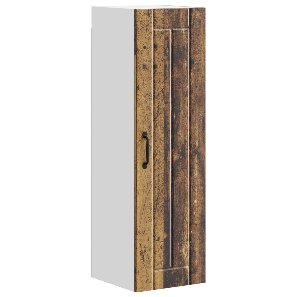 Wandschrank LUCCA Altholz 30 x 31 x 100 cm Holzwerkstoff