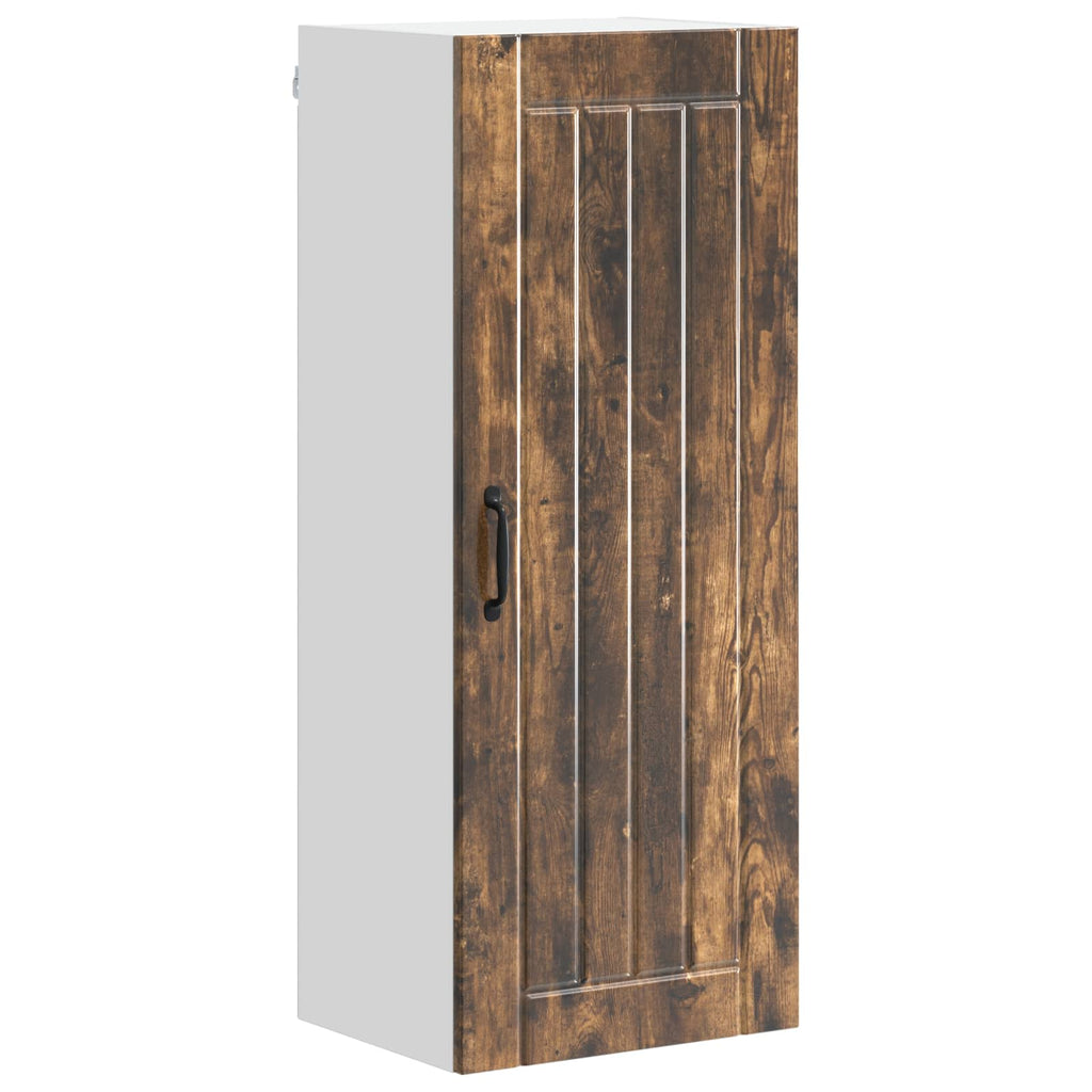 Wandschrank LUCCA Geräucherte Eiche 40 x 31 x 100 cm