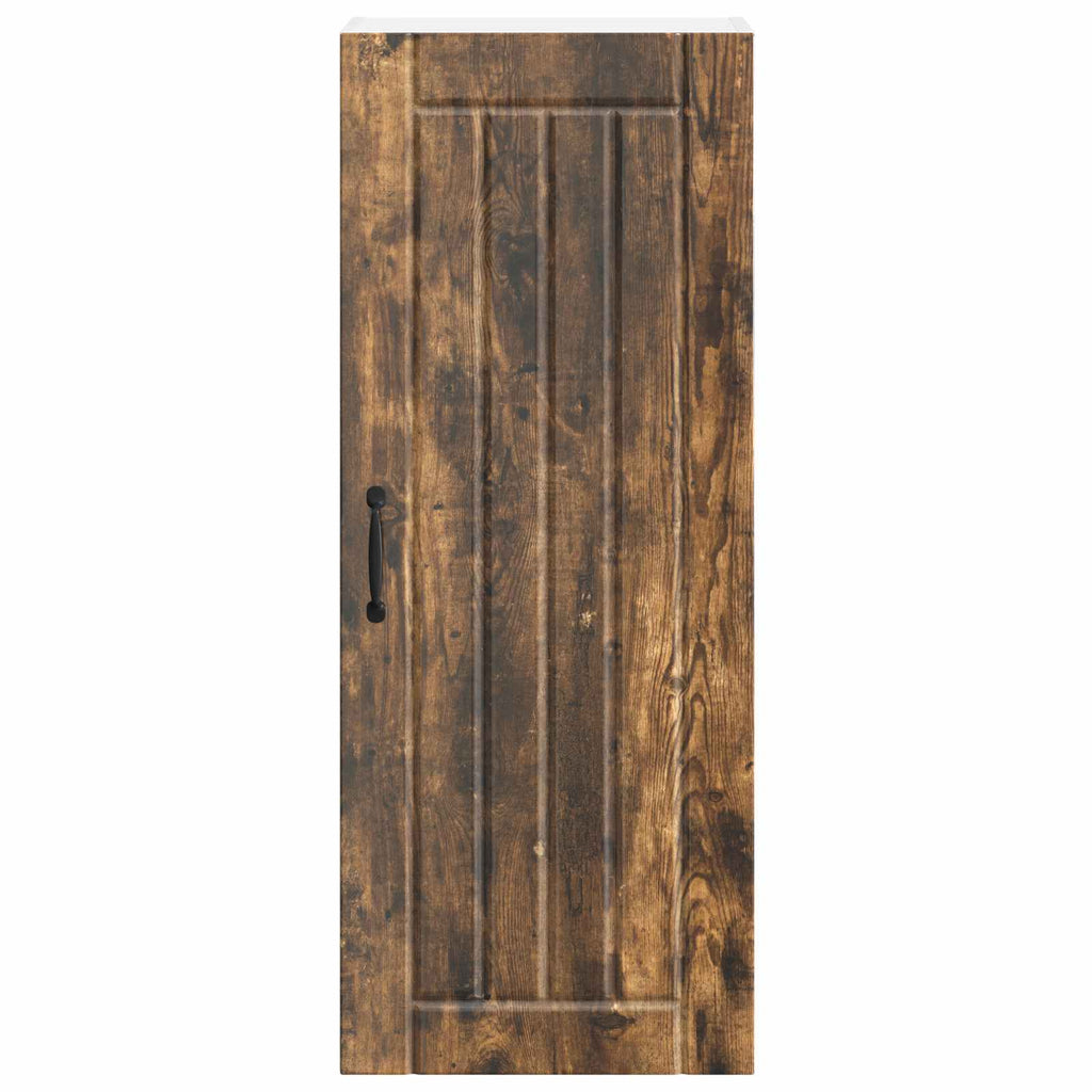 Wandschrank LUCCA Geräucherte Eiche 40 x 31 x 100 cm