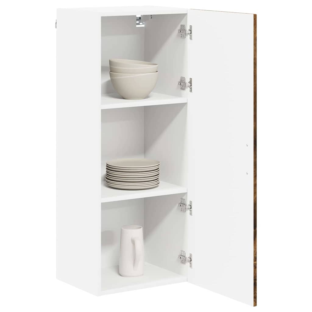 Wandschrank LUCCA Geräucherte Eiche 40 x 31 x 100 cm
