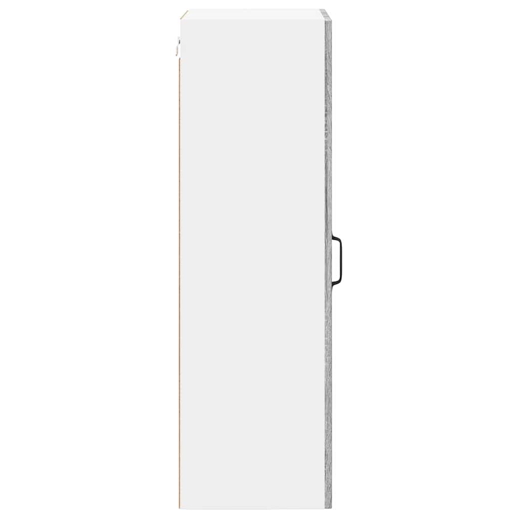 Wandschrank LUCCA Graues Sonoma 40 x 31 x 100 cm Holzwerkstoff