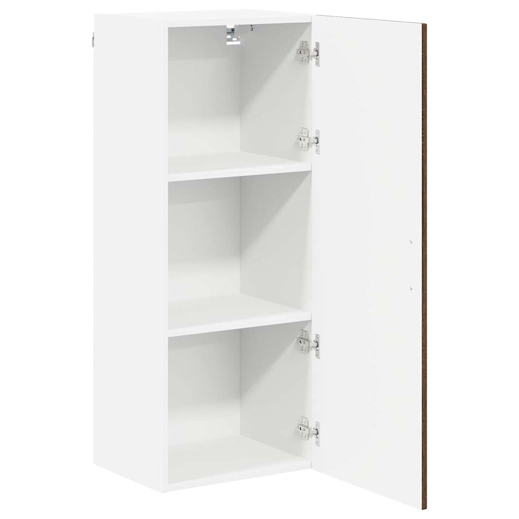 Wandschrank LUCCA Brauneiche 40 x 31 x 100 cm Holzwerkstoff