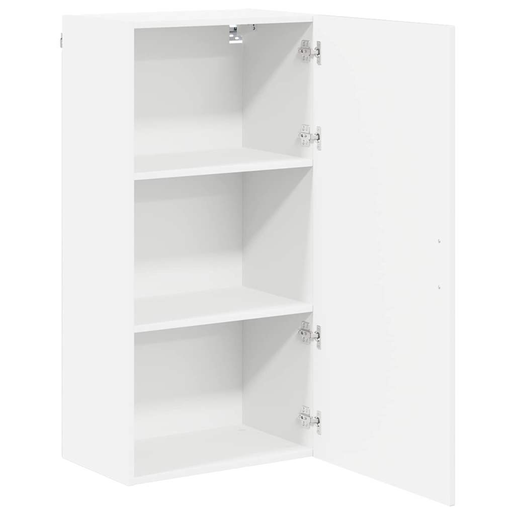 Wandschrank LUCCA Hochglanz Weiß 50 x 31 x 100 cm Holzwerkstoff