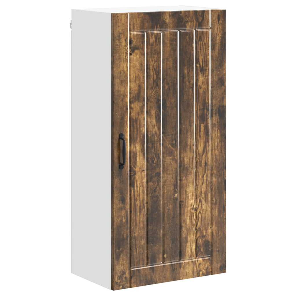 Wandschrank LUCCA Geräucherte Eiche 50 x 31 x 100 cm