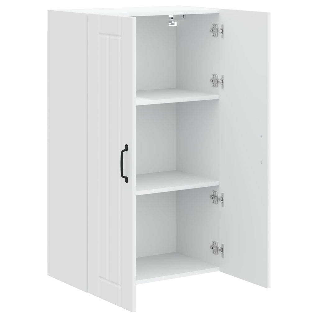 Wandschrank LUCCA Hochglanz Weiß 60 x 31 x 100 cm Holzwerkstoff