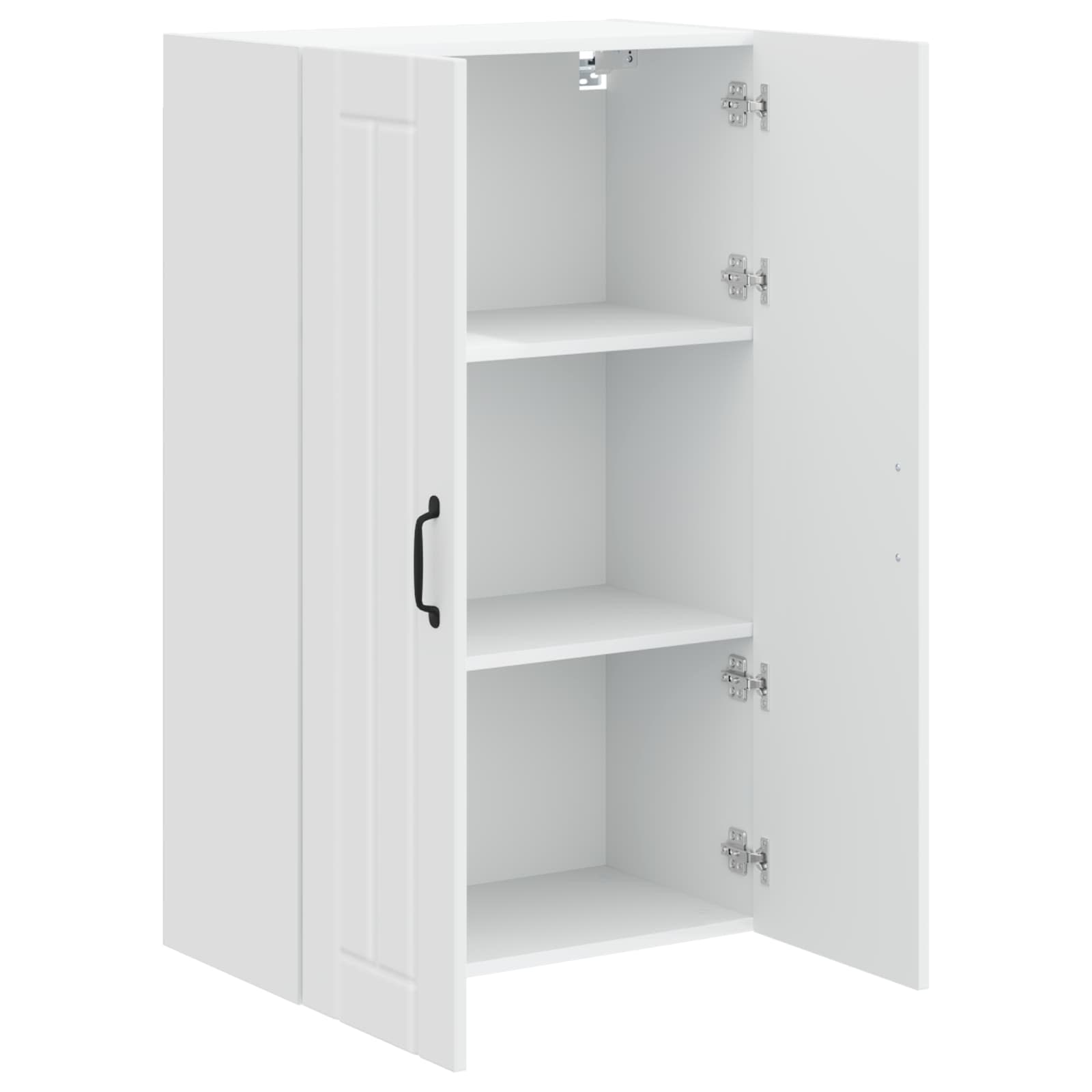 Wandschrank LUCCA Hochglanz Weiß 60 x 31 x 100 cm Holzwerkstoff